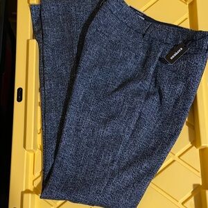 Express Gray Textured Pants